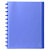EXACOMPTA Protège-documents à anneaux et pochettes détachables 60 vues - A4 - Bleu - 1
