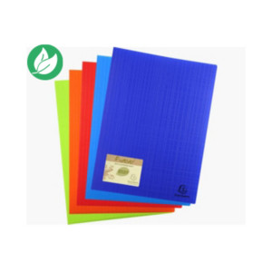 Exacompta Protége-documents Forever® en polypropylène recyclé,  100 vues/50 pochettes A4, coloris assortis