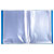EXACOMPTA Protège-documents en polypropylène 5/10e OPAK pochettes Cristal 100 vues - A4 - Bleu clair - 2
