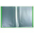 EXACOMPTA Protège-documents en polypropylène 5/10e OPAK pochettes Cristal 200 vues - A4 - Vert clair - 4