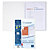 EXACOMPTA Protège-documents en polypropylène rigide Kreacover® 40 vues - A4 - Blanc - 2