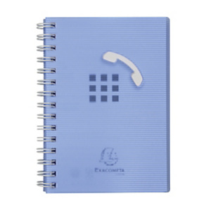 Exacompta Répertoire téléphonique Linicolor - 9 x 13 cm - assortis Exacompta Répertoire téléphonique Linicolor - 9 x 13 cm - assortis