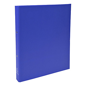 EXACOMPTA Raccoglitore foderato - PPL - 2 anelli tondi 30 mm - dorso 4 cm - 22 x 30cm - blu scuro EXACOMPTA Raccoglitore foderato - PPL - 2 anelli tondi 30 mm - dorso 4 cm - 22 x 30cm - blu scuro