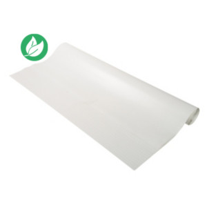 Exacompta Recharge de papier pour tableaux - standard blanc uni 60g - Rouleau de 48 feuilles 63 x 98 cm