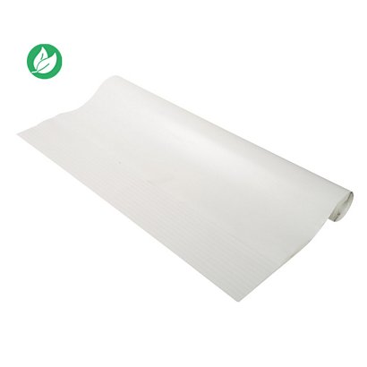 Exacompta Recharge de papier pour tableaux - standard blanc uni 60g - Rouleau de 48 feuilles 63 x 98 cm - 1