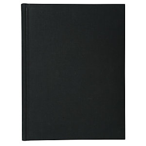 EXACOMPTA Registre 29,7x21cm ligné folioté 200 pages - Noir