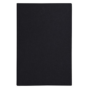 EXACOMPTA Registre 35x22,5cm 5x5 folioté 500 pages - Noir toilé