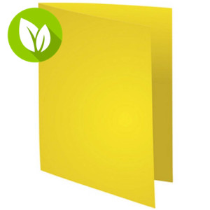 Exacompta Rock's 80 Subcarpeta de papel 80 g/m² amarillo limón vivo