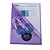 EXACOMPTA Sachet de 10 pochettes coin PVC lisse haute résistance 13/100e - A4 - Violet - 4