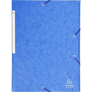 Exacompta Scotten Nature Future® Carpeta de gomas, A4, 3 solapas, lomo 35 mm, 300 hojas, cartón prensado, azul Exacompta Scotten Nature Future® Carpeta de gomas, A4, 3 solapas, lomo 35 mm, 300 hojas, cartón prensado, azul
