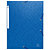 Exacompta Scotten Nature Future® Carpeta de gomas, A4, 3 solapas, lomo 35 mm, cartón prensado, azul - 1
