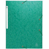 Exacompta Scotten Nature Future® Carpeta de gomas, A4, 3 solapas, lomo 35 mm, cartón prensado, verde Exacompta Scotten Nature Future® Carpeta de gomas, A4, 3 solapas, lomo 35 mm, cartón prensado, verde
