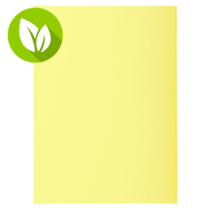 EXACOMPTA Subcarpeta de papel 60 g/m² amarillo canario pastel