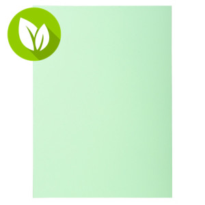 Exacompta Subcarpeta de papel 60 g/m² verde claro pastel