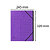 EXACOMPTA Trieur agrafé avec élastiques intérieur noir 12 compartiments - A4 - Violet - 2