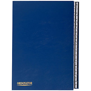 Exacompta Trieur alphabétique ORDONATOR - 26 divisions - Bleu