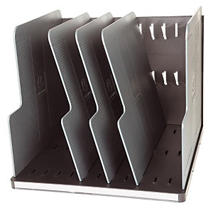 Exacompta Trieur Modulotop - 5 séparateurs - Noir/Gris Exacompta Trieur Modulotop - 5 séparateurs - Noir/Gris