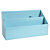 EXACOMPTA Trieur vertical / porte lettres 3 compartiments carton Aquarel - Bleu pastel - 3