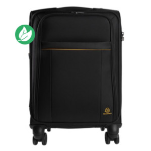 Exacompta Valise cabine 4 roues Exactive - Poignée télescopique et cadenas inclus - Noir Exacompta Valise cabine 4 roues Exactive - Poignée télescopique et cadenas inclus - Noir