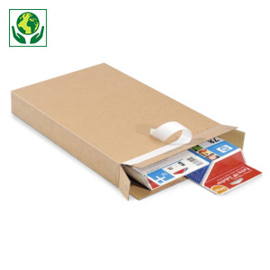 Expresslåda -stansade lådor för snabb postleverans av mindre produkter