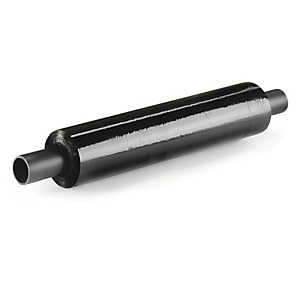 Extended plastic core blown black stretch film Extended plastic core blown black stretch film
