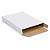 Extra flat white postal boxes 140x90x20mm pack of 50 - 3