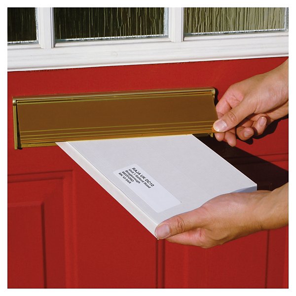 Extra flat white postal boxes - 2