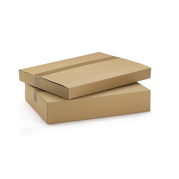 Extra grote postdoos met schuimvulling 100% gerecycled RAJA 41 x 32 x 1,5/6 cm - 3