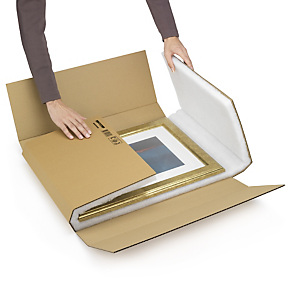 Extra grote postdoos met schuimvulling 100% gerecycled Raja Extra grote postdoos met schuimvulling 100% gerecycled Raja