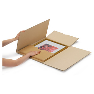 Extra-large flat boxes offer an extra layer of protection and a great unboxing experience