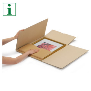 Extra-large flat cardboard boxes
