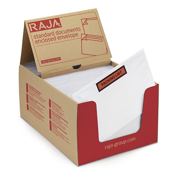 Følgeseddellomme 60 My 230x125mm Følg. Pack L. - 3