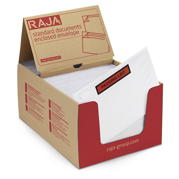 Følgeseddellomme 60 My 230x125mm Følg. Pack L. - 2