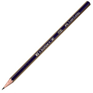 Faber-Castell 1221 HB Lápiz de grafito, mina HB, cuerpo hexagonal azul y dorado Faber-Castell 1221 HB Lápiz de grafito, mina HB, cuerpo hexagonal azul y dorado