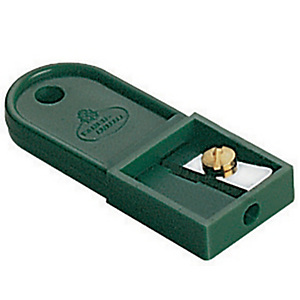 Faber-Castell Afilaminas - Sacapuntas para minas de 2 mm, verde Faber-Castell Afilaminas - Sacapuntas para minas de 2 mm, verde