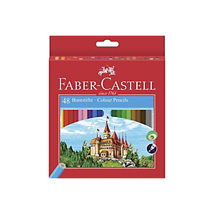 Faber-Castell Classic Pastelli colorati, Fusto esagonale, Colori assortiti (confezione 48 pezzi) Faber-Castell Classic Pastelli colorati, Fusto esagonale, Colori assortiti (confezione 48 pezzi)