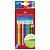 Faber-Castell Grip Lápices de colores, cuerpo triangular, colores de minas variados - 1