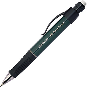 Faber-Castell Grip Plus 1307 Portaminas, mina B de 0,7 mm, cuerpo verde con empuñadura Faber-Castell Grip Plus 1307 Portaminas, mina B de 0,7 mm, cuerpo verde con empuñadura
