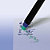 Faber-Castell Multimark 1513 Rotulador permanente, punta ojival, 0,6 mm, Azul - 2