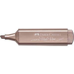 Faber-Castell Textliner 1546 Marcador fluorescente, punta biselada, 1, 2, 5 mm, color metálico rosa Faber-Castell Textliner 1546 Marcador fluorescente, punta biselada, 1, 2, 5 mm, color metálico rosa