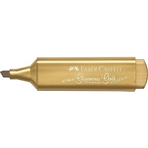 Faber-Castell Textliner 1546 Marcador fluorescente, punta biselada, 1, 2, 5 mm, color oro Faber-Castell Textliner 1546 Marcador fluorescente, punta biselada, 1, 2, 5 mm, color oro