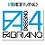 FABRIANO Blocco disegno F4 Liscio riquadrato, 20 fogli 33 x 48 cm, 220 g/m² - 2