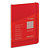 FABRIANO Carnet ECOQUA PLUS A5 couverture souple 80 pages quadrillées. Coloris rouge - 1