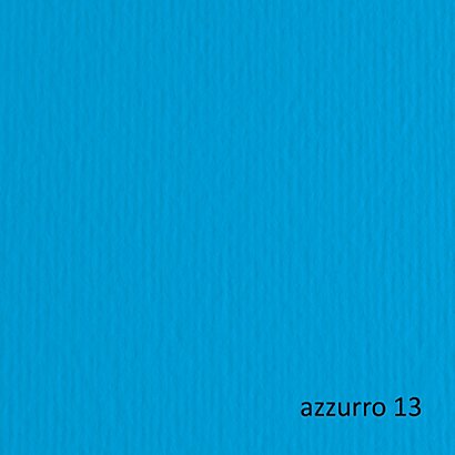 FABRIANO Cartoncino Elle Erre - 50x70cm - 220gr - azzurro 113  -  blister 20 fogli - 1