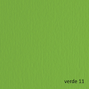 FABRIANO Cartoncino Elle Erre - 70x100cm - 220gr - verde 111  - blister 10 fogli