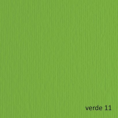 FABRIANO Cartoncino Elle Erre - 70x100cm - 220gr - verde 111  - blister 10 fogli - 1