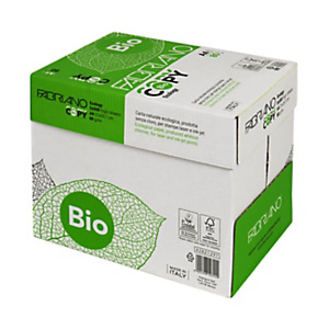 FABRIANO COPY BIO Ecology Carta A4 per fotocopie e stampe, 80 g/m², Bianco (confezione 5 risme) FABRIANO COPY BIO Ecology Carta A4 per fotocopie e stampe, 80 g/m², Bianco (confezione 5 risme)