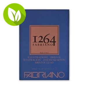 FABRIANO Sketchpad 1264 Bristol Ilustración Plain Gluing Bloc de dibujo, encolado, 200 g, A3, 50 hojas FABRIANO Sketchpad 1264 Bristol Ilustración Plain Gluing Bloc de dibujo, encolado, 200 g, A3, 50 hojas