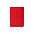 FABRIANO Taccuino con elastico Ispira A5, 96 pagine 1 rigo, 85 g/m², Copertina flessibile, Rosso - 2