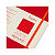 FABRIANO Taccuino con elastico Ispira A5, 96 pagine 1 rigo, 85 g/m², Copertina flessibile, Rosso - 3